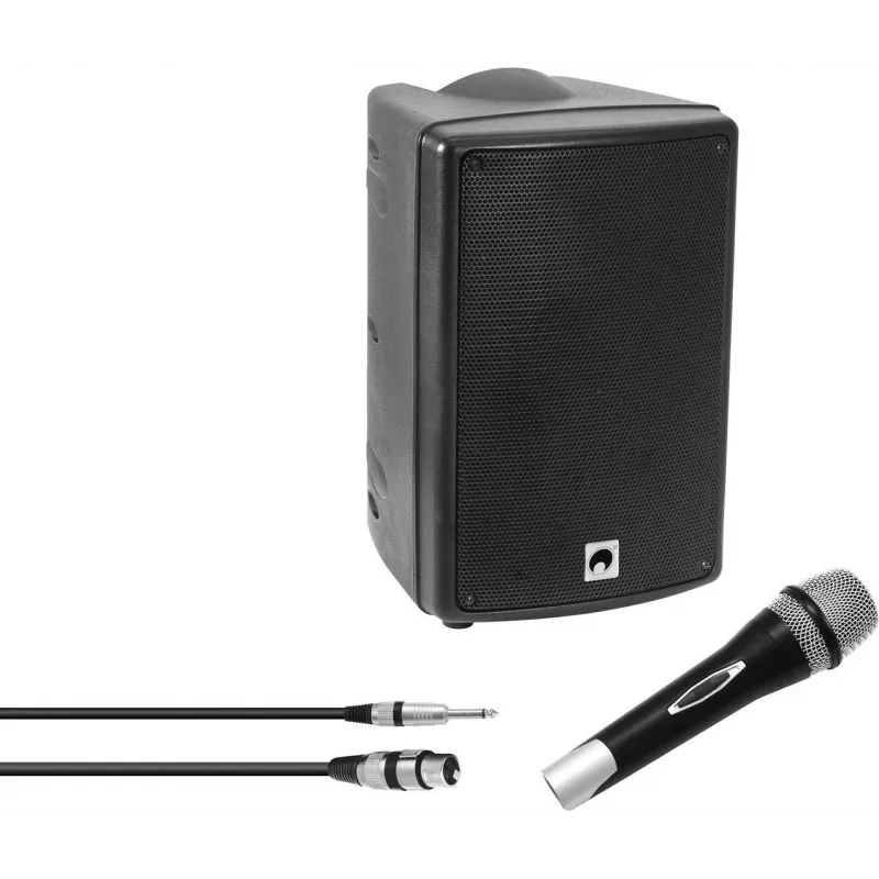 Maitinama belaidė garso sistema Omnitronic WAMS-08BT MK2 su Bluetooth ryšiu