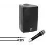 Maitinama belaidė garso sistema Omnitronic WAMS-08BT MK2 su Bluetooth ryšiu