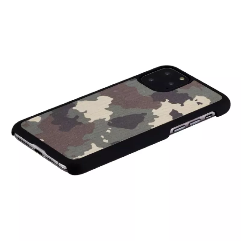 man and wood išmaniojo telefono dėklas, skirtas „iPhone 11 Pro“ — juodas kamufliažinis apsauginis gaubtas