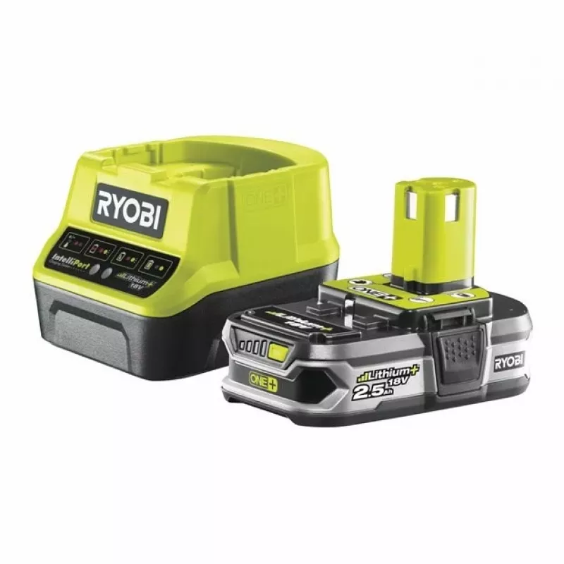 Ryobi RC18120-125 baterijos ir įkroviklio rinkinys
