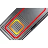 Elektrinis stalo grilis Rommelsbacher BBQ 2003 — 1900 W, 50×25 cm, briaunotas + Teppanyaki, reguliuojamas termostatas, sidabrinė/juoda
