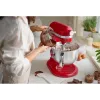 KitchenAid 5KSM60SPXEER Stacionarus maišytuvas 375 W Pilka, raudona, nerūdijantis plienas