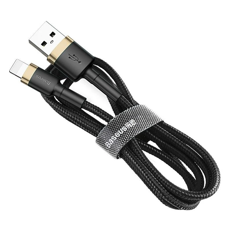 Baseus Cafule kabelis USB Lightning 1.5 A 2m (auksinė+juoda)
