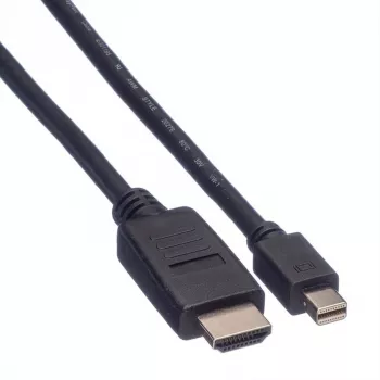 Mini DisplayPort laidas VALUE Mini DP-HDTV M/M 2 m