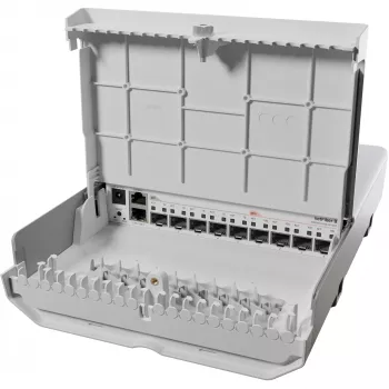 Jungiklis | MIKROTIK | CRS310-1G-5S-4S+OU | PoE prievadai 1 | CRS310-1G-5S-4S+OUT