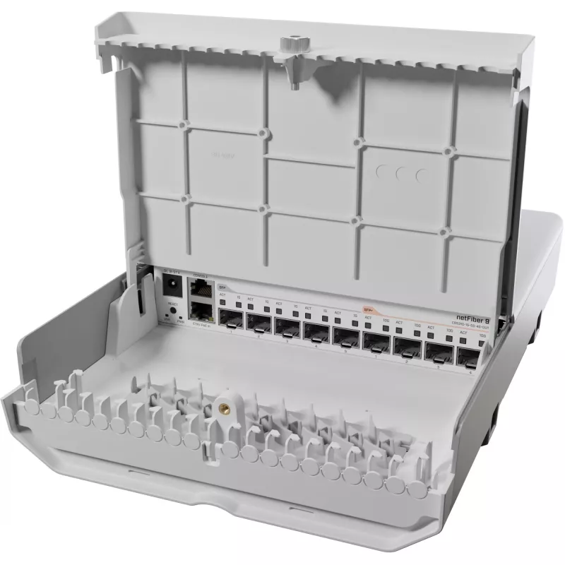 Jungiklis | MIKROTIK | CRS310-1G-5S-4S+OU | PoE prievadai 1 | CRS310-1G-5S-4S+OUT