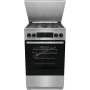 Gorenje GKS5C71XF Laisvai pastatoma viryklė su orkaite, sidabrinė
