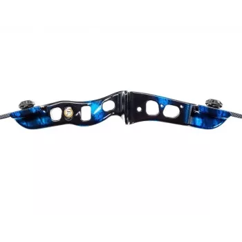 Compound bow POE LANG Firestar 25 lbs, carbon/aluminium construction, 740 mm length, 3 arrows & rest