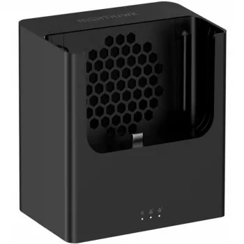 MD200 Nighthawk mobiliojo interneto prieigos taško laikiklis, adapteris, juodas