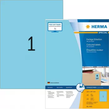Herma 4403 Mėlyna