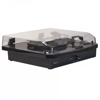 Denver VPL-230B patefonas su BT ir USB garso įrašymui iš plokštelių, juodas