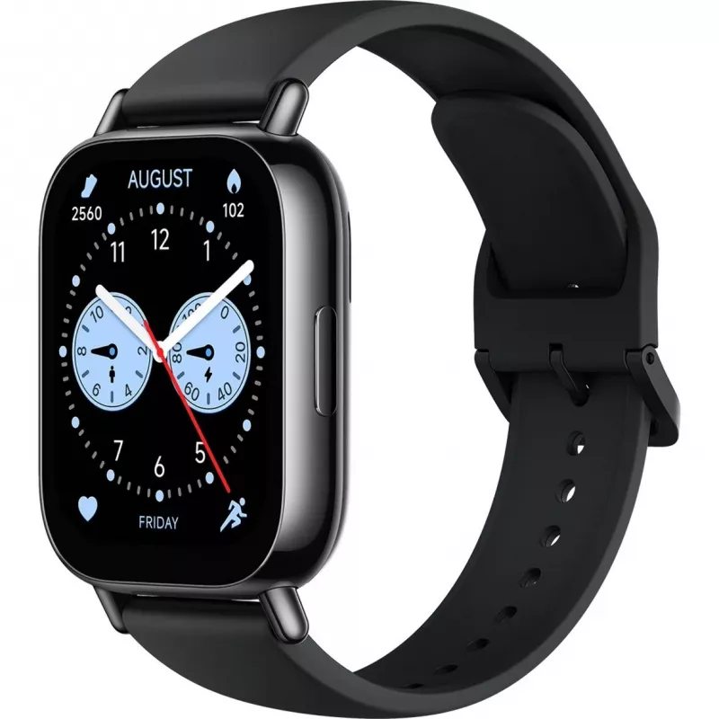 Išmanusis laikrodis Xiaomi Redmi Watch 5 Lite — 1,96 col. AMOLED, GPS, 470 mAh, 48 mm, TPU dirželis, juodas