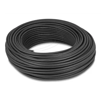 Tinklo kabelis DeLOCK 80597 Juodas Cat6a U/FTP 50 m