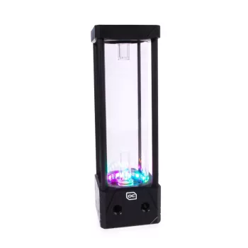 Vandens blokas Alphacool 13326 Acetal Aluminium Glass Juoda Transparent