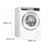 Bosch WNG254A9BY skalbimo-džiovinimo mašina 10,5 kg / 6 kg 1400 aps./min balta