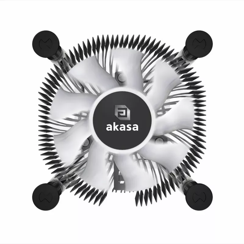 Oro aušintuvas Akasa AK-CC6615BP01 Juodas 600-3000 RPM Dviejų rutulinių guolių