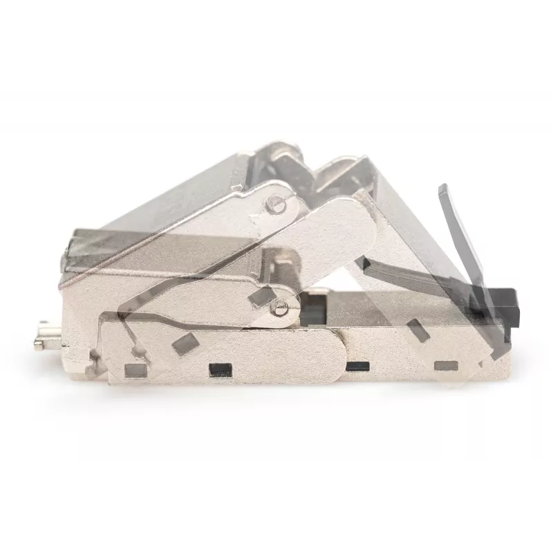 Digitus CAT 6A Field Termination Plug lenkiamas STP su dulkių dangteliu RJ-45 Female Sidabrinė