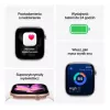 Apple Watch Series 11 GPS + Cellular 42mm sidabrinis aliuminio korpusas su Purple Fog sportine juostele - M/L
