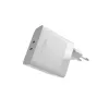 Įkroviklis FIXED FIXC65-2C-WH Vidinis AC greitasis įkrovimas 2x USB Type-C