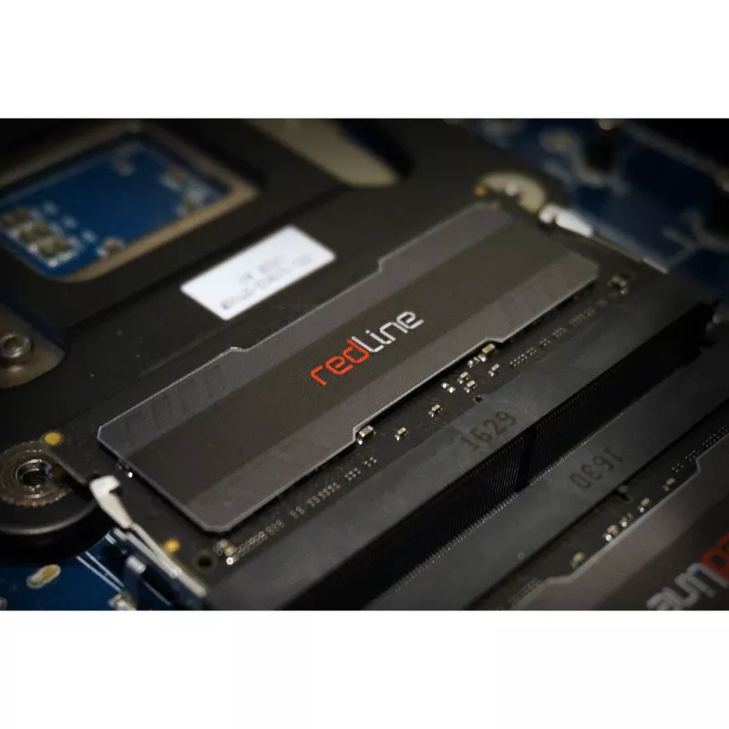 SO-DIMM 16 GB DDR4-3200 (2x 8 GB) Dual-Kit, atmintis juoda, MRA4S320NNNF8GX2, Redline, INTEL XMP