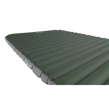 Pripučiamas dvigubas čiužinys Outwell 400124 — 1200×1950×110 mm, poliesteris/PVC, žalias