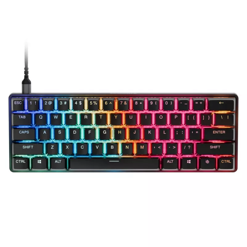 Mechaninė mini klaviatūra STEELSERIES Apex Pro Gen 3 Mini su RGB jungikliais
