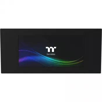 LCD skydelio rinkinys Thermaltake View 600 TG 6,0 colio juodas — vidinis ekrano modulis kompiuterio korpusui