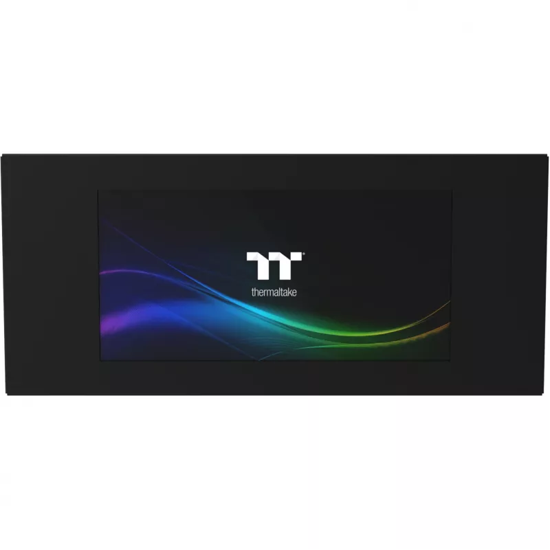 LCD skydelio rinkinys Thermaltake View 600 TG 6,0 colio juodas — vidinis ekrano modulis kompiuterio korpusui