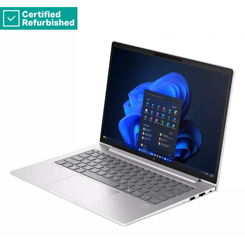 RENEW GOLD HP EliteBook 640 G11 - Ultra 5-135U, 16GB, 512GB SSD, 14 WUXGA 300-nit Touch AG, 5MP IR kamera, 4G modemas, FPR, JAV apšviesta klaviatūra, 56Wh, Win 11 Pro, 1 metai