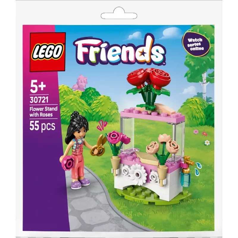 Blocks Friends 30721 Gėlių stendas su rožėmis