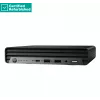 RENEW Sidabrinė HP Pro 400 G9 Mini - i5-13500T, 8GB, 256GB SSD, USB pelė, Win 11 Pro, 1 metai