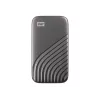 WD My Passport SSD WDBAGF0040BGY - SSD - šifruotas - 4 TB - išorinis (nešiojamas) - USB 3.2 Gen 2 (USB-C jungtis) - 256 bitų AES - pilka