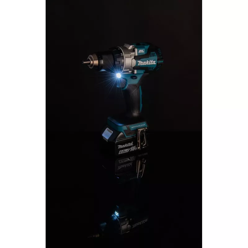 Makita DHP489RTJ atsuktuvas/suktuvas su smūgiu 1800 RPM Juoda, Mėlyna