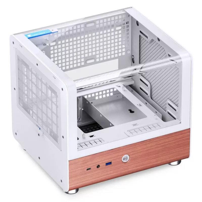 Jonsbo TK-0 kompiuterio korpusas, mini bokštas, Mini-ITX, stiklas,