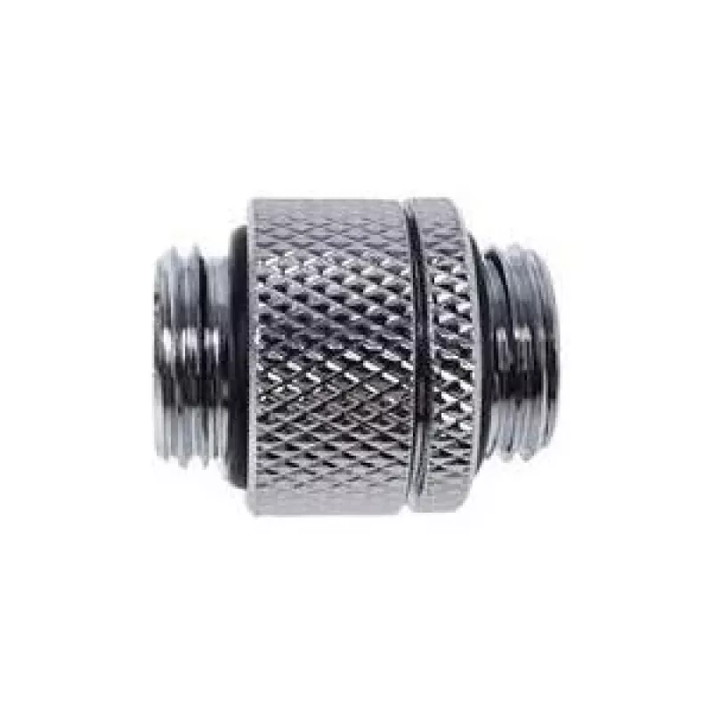 Alphacool Eiszapfen dviguba jungtis Rotatable G1/4 AG į G1/4 AG – Chromuota (17245)