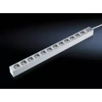 Power Extension Rittal 7240.310 2m 12 AC Outlets Indoor Pilka