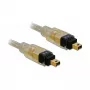 FireWire A/A laidas DeLOCK 1,0 m pilkas