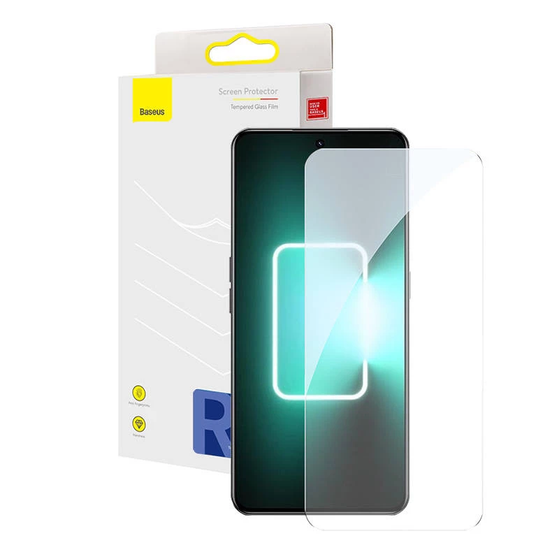 Grūdinto stiklo ekrano apsauga Baseus, skirta realme GT Neo5 — 0,3 mm storio, 9H kietumo