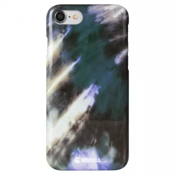 Apsauginis atverčiamas dėklas Krusell Limited, skirtas Apple iPhone 8/7 — twirl earth dizainas
