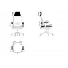 SPECTRUM Ergonominė biuro kėdė juodas