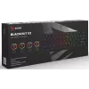 Mechaninė žaidimų klaviatūra SAVIO JuodaOUT X2 BROWN, 61 klavišų, 60 %, USB, QWERTY, RGB, Outemu Brown