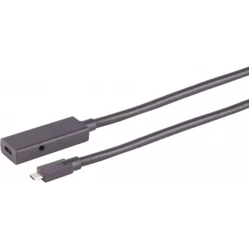 USB kabelis S/CONN 13-49045 USB 3.2 Gen 2 3 m USB C juodas