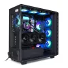 Sharkoon REBEL C80G RGB Midi Tower Black