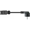 Maitinimo laidas Bachmann 375.040 juodas 3 m