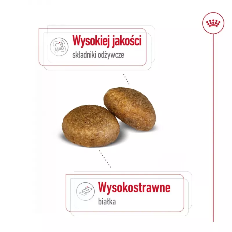Sausas šunų maistas Royal Canin Maxi Adult 15 kg — Vištiena, 26% baltymų, 17% riebalų, virškinimo palaikymas