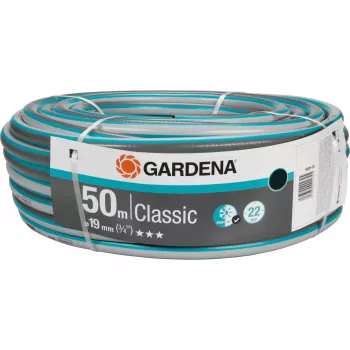 Gardena 18025 sodo žarna 50 m PVC pilka, oranžinė