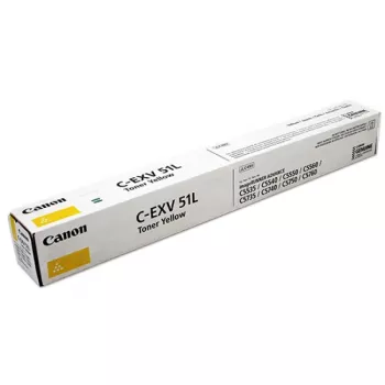 Canon C-EXV51 dažų kasetė Originali geltona