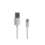 Laidas Lightning (vyr.)->USB-a (vyr.) 2 m MFi Prati Baltas Natec NKA-2149