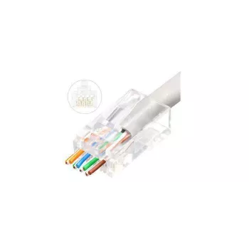 Lanview LVN125306 laidų jungtis RJ45 permatoma