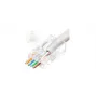 Lanview LVN125306 laidų jungtis RJ45 permatoma